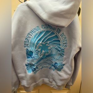 PINK PALM PUFF SOLD OUT HOODIE SIZE XL